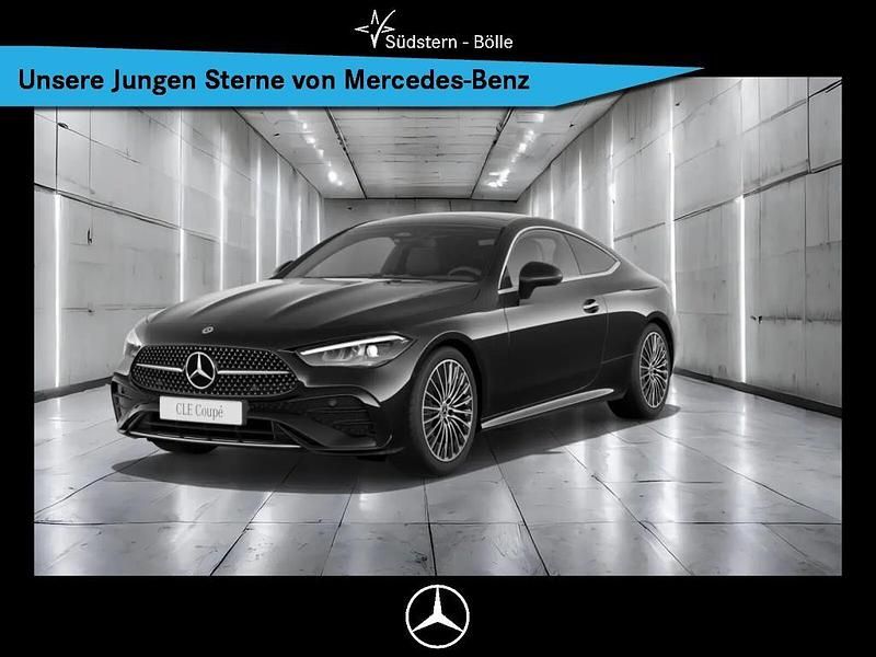 Metalliclack obsidianschwarz (metallic) Gebraucht 2024 Mercedes 220 Coupé | 48.740 € (Fairer Preis) - Bild 1/4