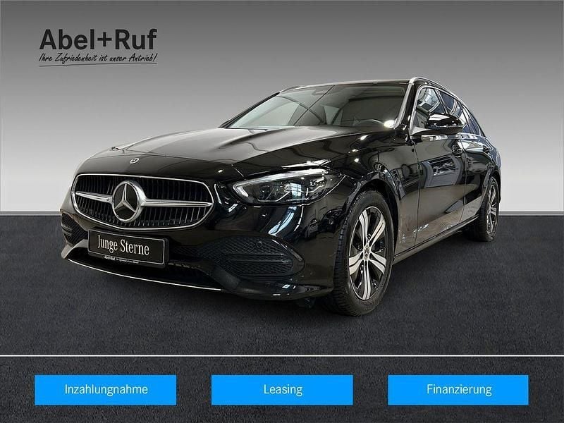 Schwarz Gebraucht 2024 Mercedes C220 Avantgarde Limousine | 34.299 € (Guter Preis) - Bild 1/4