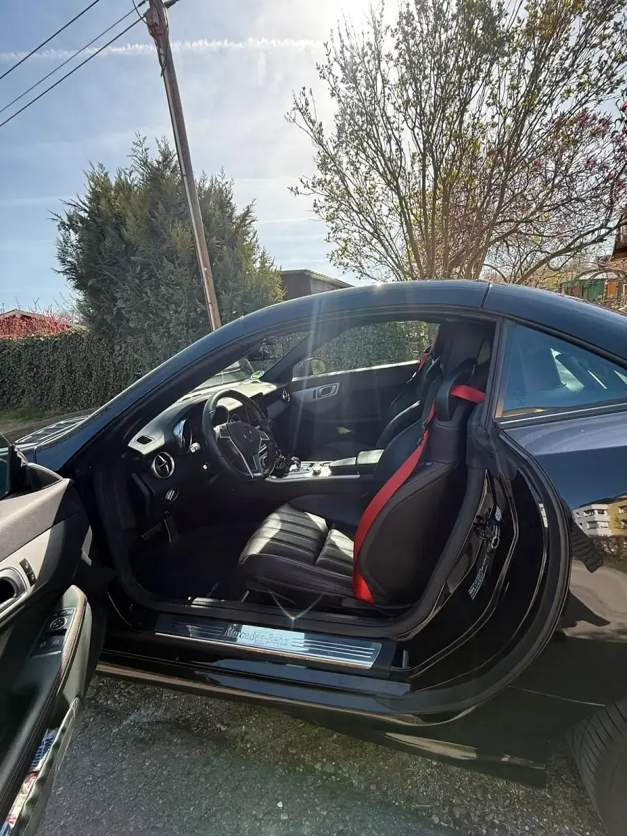 Gebraucht Mercedes SLK200 204 PS (150 kW) 2016 Schwarz Cabrio