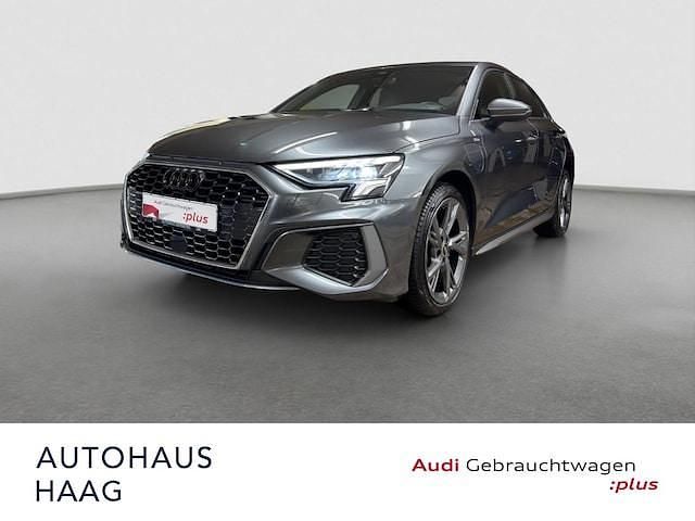 Daytonagrau perleffekt Gebraucht 2023 Audi A3 Sportback e-tron S-Line Kleinwagen | 27.800 € (Etwas zu teuer) - Bild 1/4