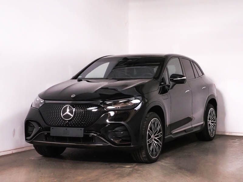 Metalliclack obsidianschwarz (metallic) Gebraucht 2024 Mercedes EQE350 Edition SUV | 69.980 € (Fairer Preis) - Bild 1/4