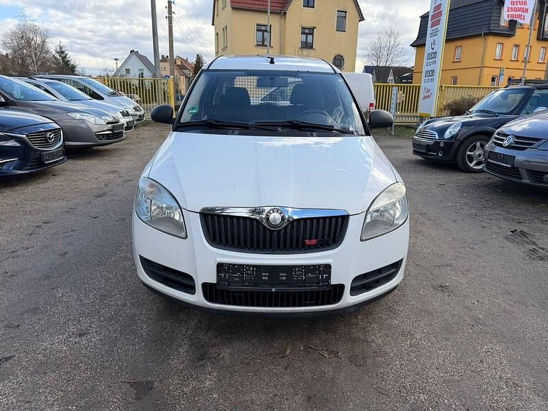 Gebraucht Skoda Roomster 80 PS (58 kW) 2008 Weiß Van / Kleinbus