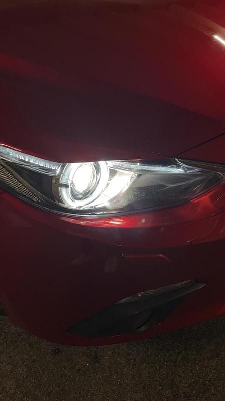 Gebraucht Mazda 3 Nakama 105 PS (77 kW) 2016 Rot Coupé