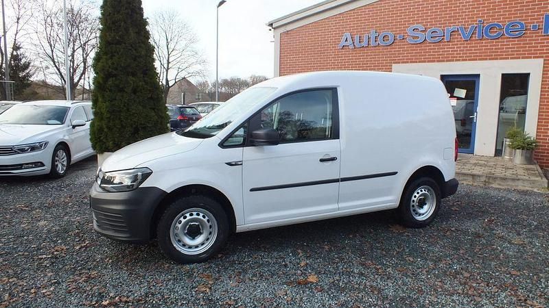 Gebraucht VW Caddy 102 PS (75 kW) 2019 Weiss Van / Kleinbus