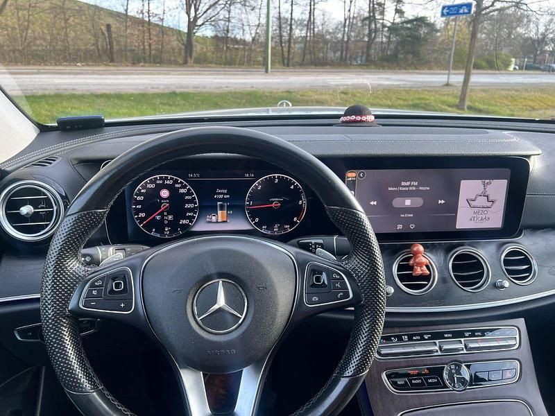 Brugt Mercedes E220 194 HK (142 kW) 2017 Sølv Stationcar