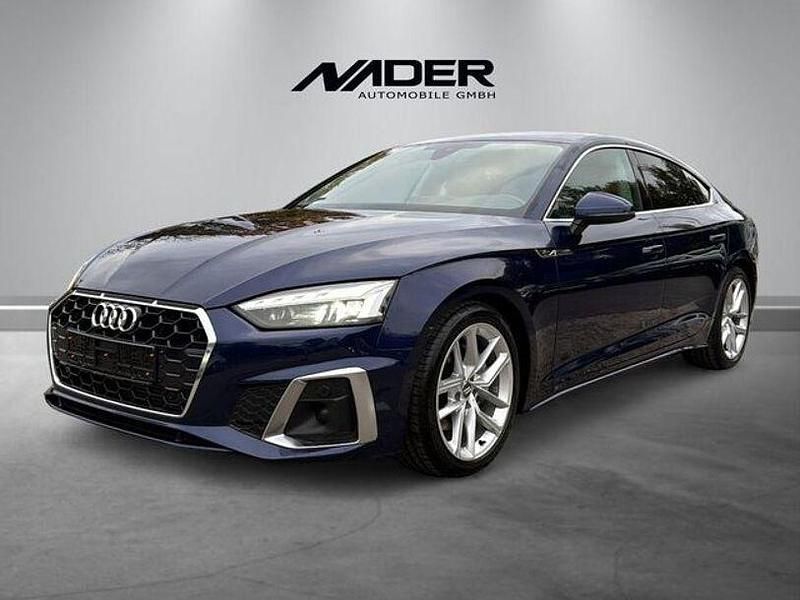 Gebraucht Audi A5 S-Line 204 PS (150 kW) 2020 Blau Coupé