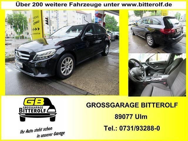 Schwarz Gebraucht 2020 Mercedes C200 Kombi | 17.990 € (Superpreis) - Bild 1/4
