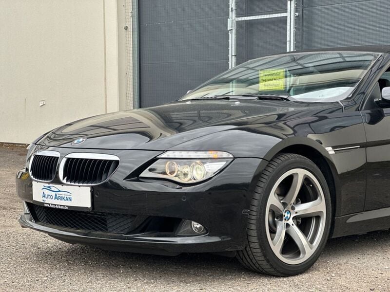 Black sapphire metallic Gebraucht 2010 BMW 630 Cabriolet Performance Cabrio | 23.979 € (Fairer Preis) - Bild 1/4