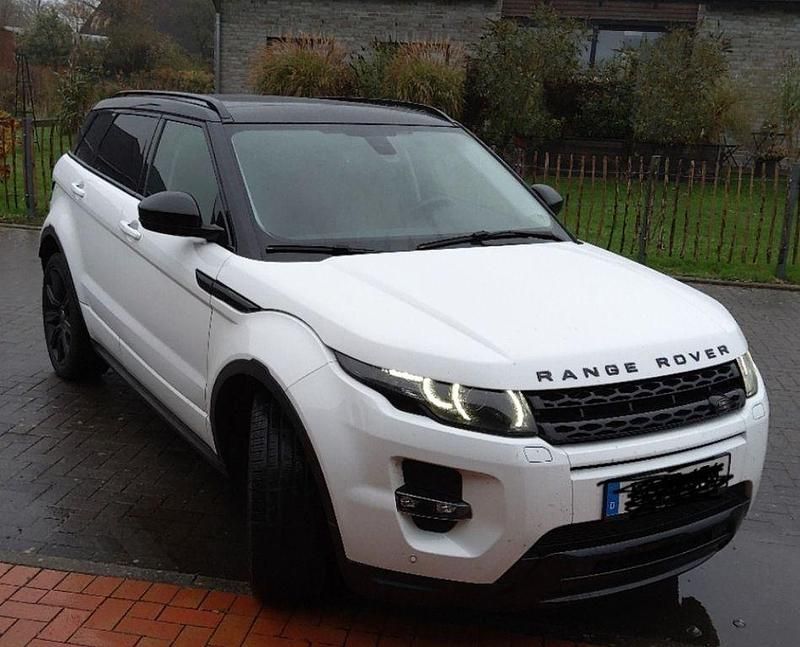Weiß Gebraucht 2014 Land Rover Range Rover evoque Dynamic SUV | 15.700 € (Guter Preis) - Bild 1/4