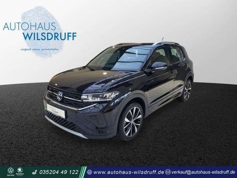 Schwarz Gebraucht 2024 VW T-Cross R-line SUV | 28.490 € (Teuer) - Bild 1/2