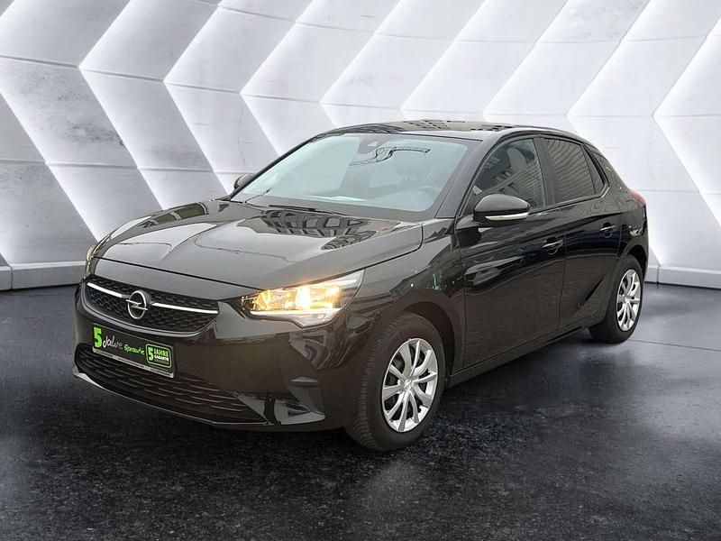 Gebraucht Opel Corsa Edition 75 PS (55 kW) 2022 Diamant schwarz/karbon schwarz Kleinwagen