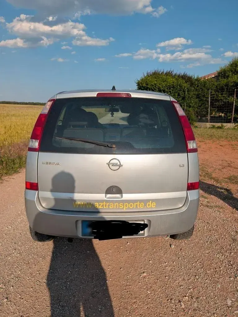 Gebraucht Opel Meriva 101 PS (74 kW) 2003 Silber Van / Kleinbus