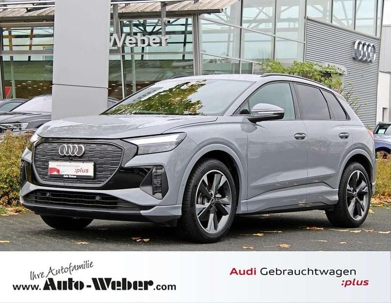 Grau Gebraucht 2022 Audi Q4 e-tron Advanced Plus SUV | 29.890 € (Etwas zu teuer) - Bild 1/4