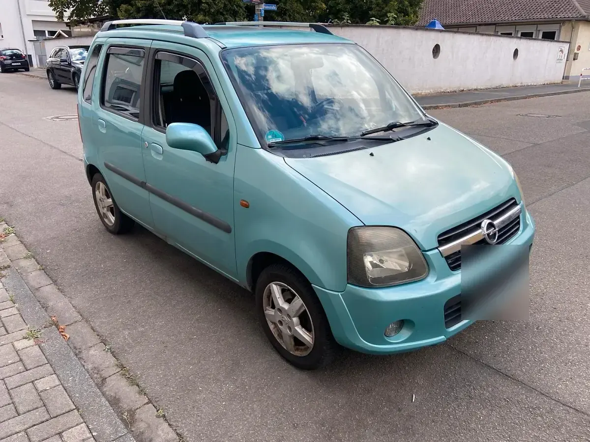Gebraucht Opel Agila 69 PS (50 kW) 2003 Grün Van / Kleinbus