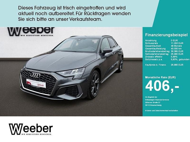 Gebraucht Audi A3 S-Line 150 PS (110 kW) 2023 Daytonagrau perleffekt (metallic) Limousine