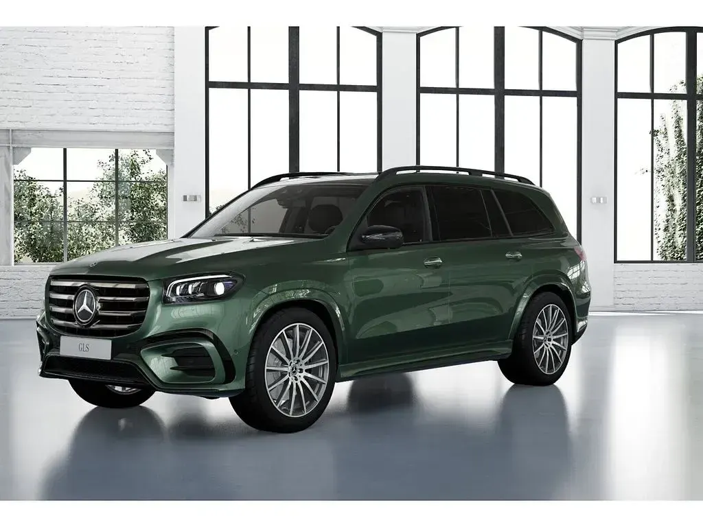 Neu Mercedes GLS580 AMG 517 PS (380 kW) 2026 Grün SUV
