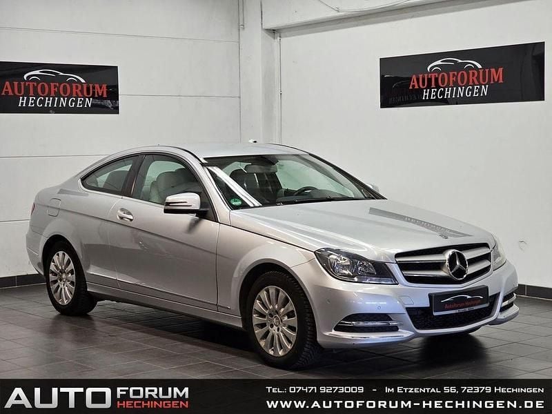 Iridiumsilber lack Gebraucht 2012 Mercedes C180 Coupé | 8.990 € (Superpreis) - Bild 1/4