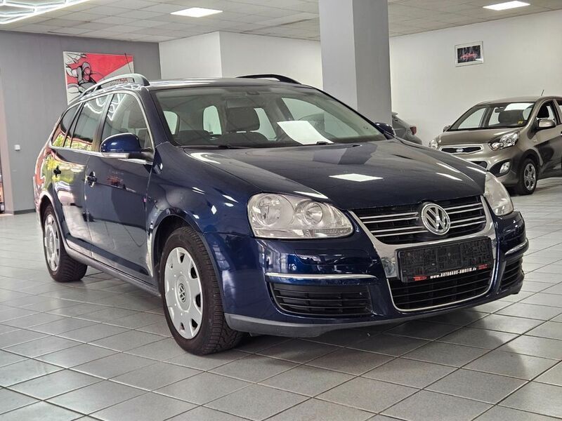 Blau Gebraucht 2009 VW Golf VI Comfortline Kombi | 5.900 € (Etwas zu teuer) - Bild 1/4