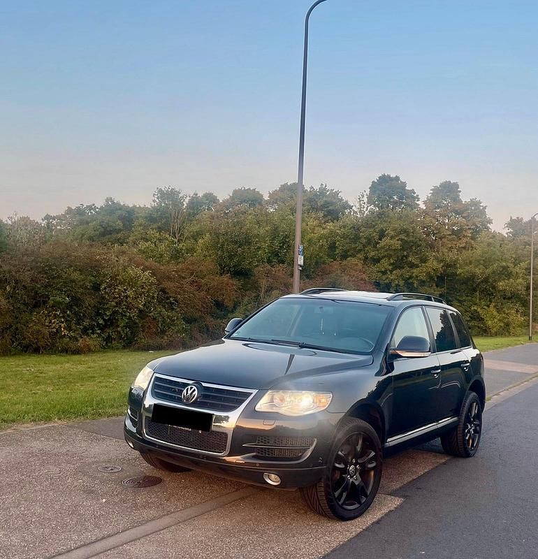 Schwarz Gebraucht 2007 VW Touareg SUV | 4.940 € (Superpreis) - Bild 1/4