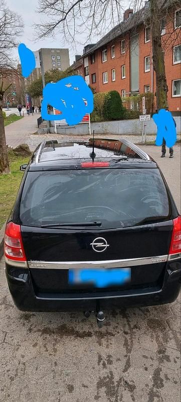 Gebraucht Opel Zafira 115 PS (84 kW) 2008 Schwarz Van / Kleinbus