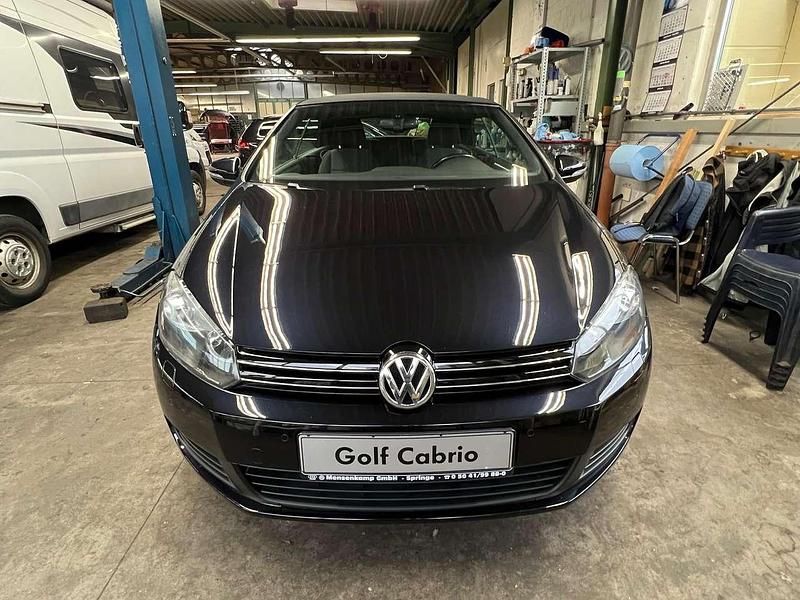 Gebraucht VW Golf Cabriolet 122 PS (89 kW) 2012 Schwarz Cabrio