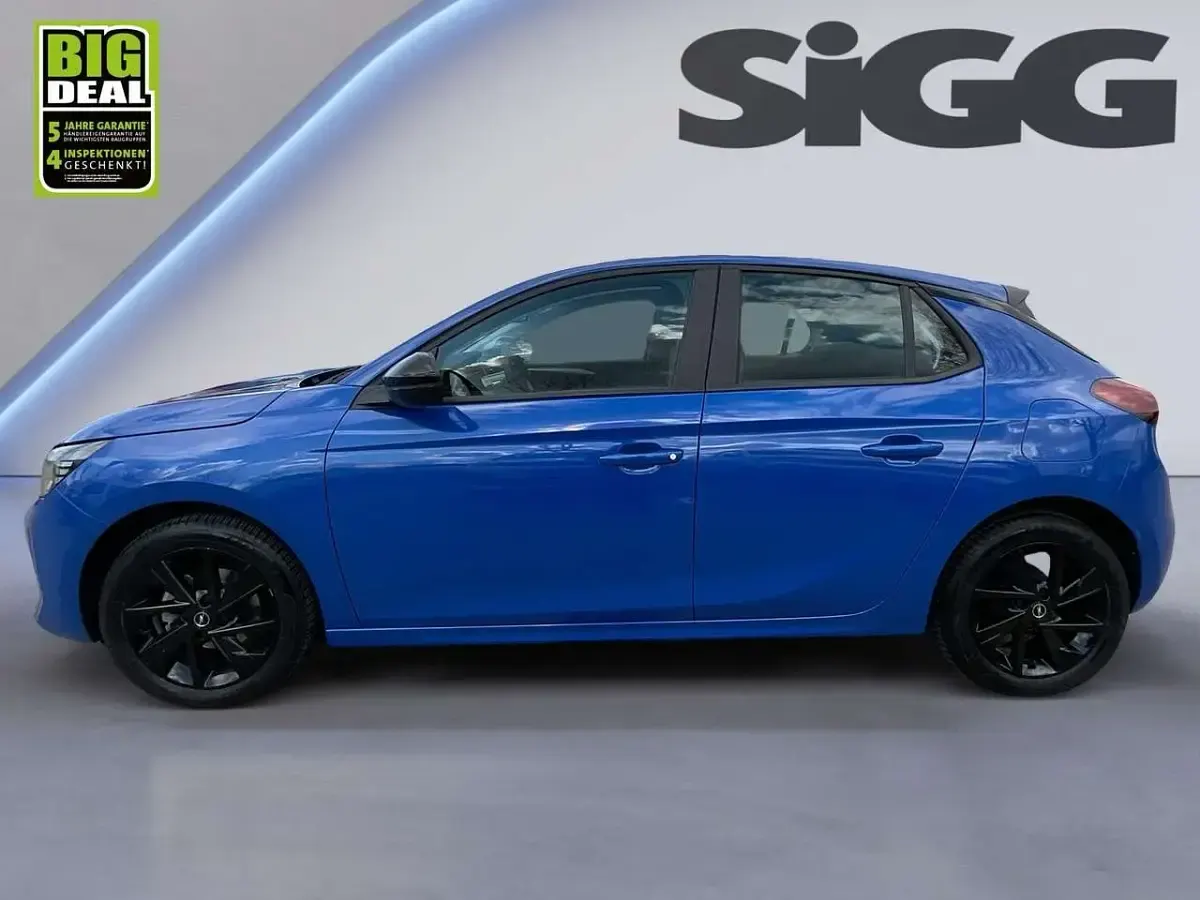 Gebraucht Opel Corsa Edition 75 PS (55 kW) 2023 Lackierung voltaic blue met/ty Kleinwagen