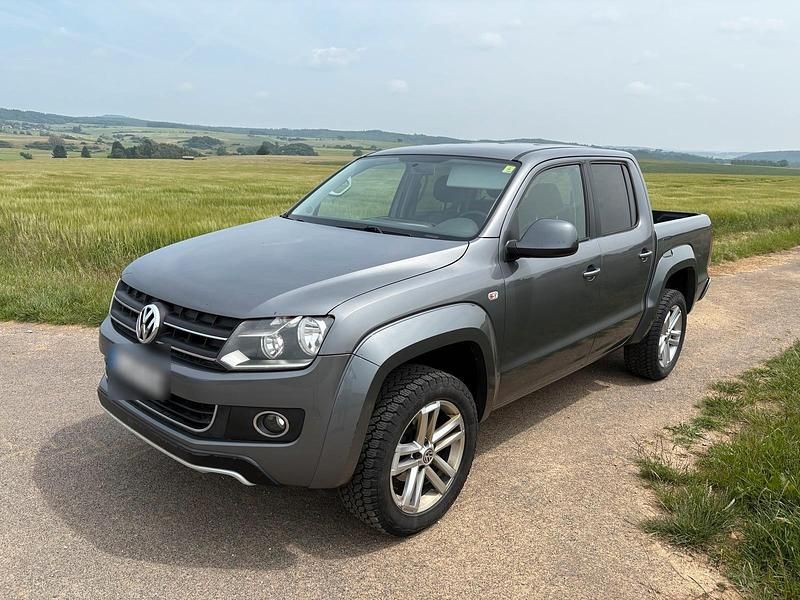 Grau Gebraucht 2011 VW Amarok Highline Abholung | 11.499 € (Teuer) - Bild 1/4
