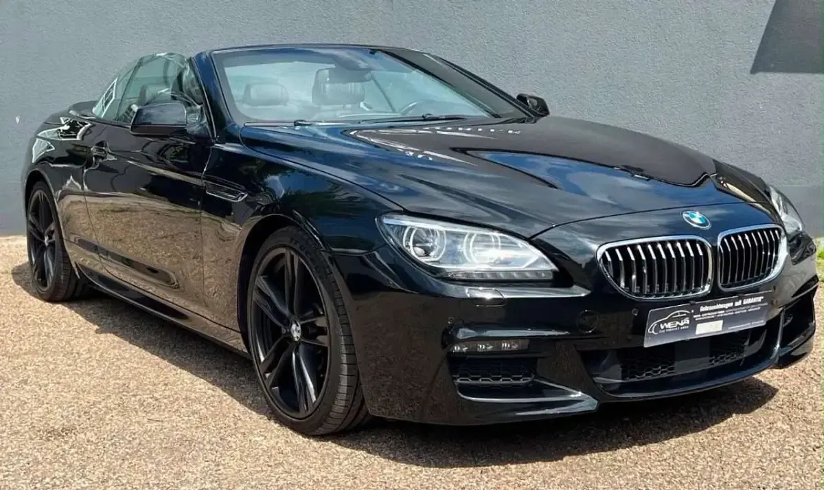 Gebraucht BMW 640 Cabriolet M Sport 313 PS (230 kW) 2012 Schwarz Cabrio