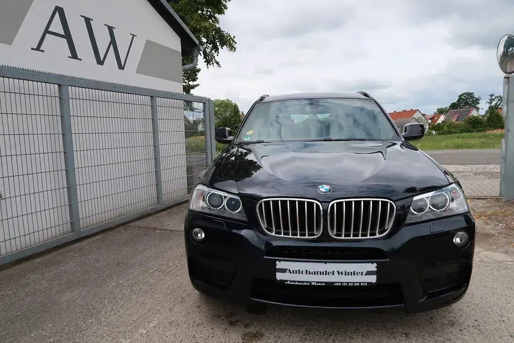 Gebraucht BMW X3 M Sport 184 PS (135 kW) 2012 Schwarz SUV