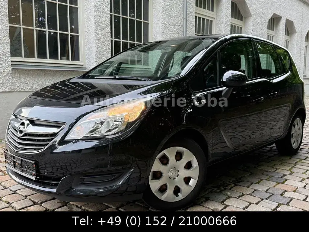 Gebraucht Opel Meriva Edition 120 PS (88 kW) 2014 Schwarz Van / Kleinbus