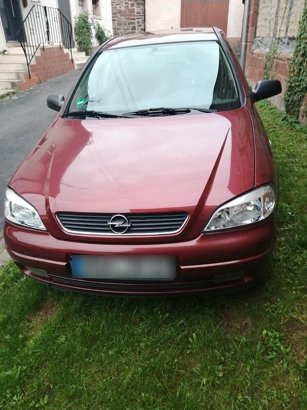 Rot Gebraucht 1999 Opel Astra Kleinwagen | 1.949 € (Fairer Preis) - Bild 1/4