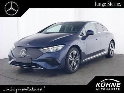 Blau Gebraucht 2024 Mercedes EQE300 Advanced Plus Limousine | 41.950 € (Superpreis) - Bild 1/4