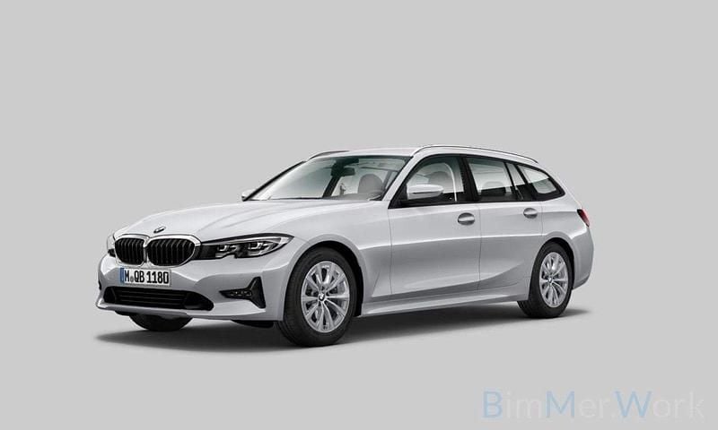 Silber Gebraucht 2022 BMW 318 Sport Line Kombi | 22.999 € (Guter Preis) - Bild 1/4