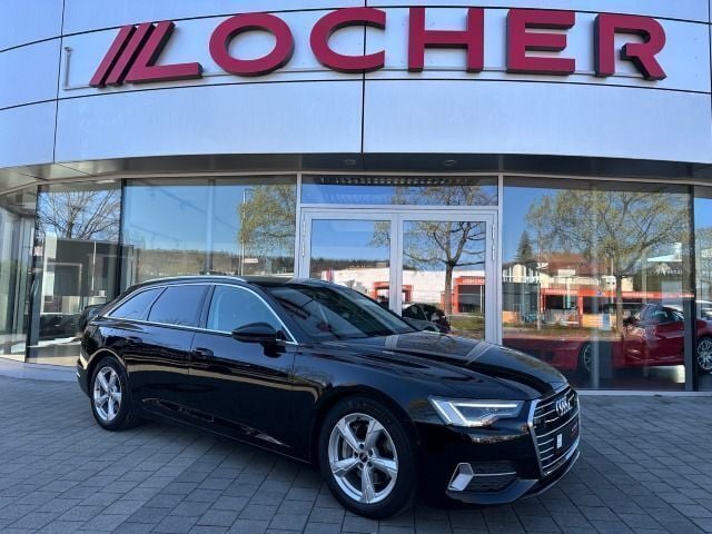 Brillantschwarz Gebraucht 2023 Audi A6 Sport Kombi | 38.890 € (Guter Preis) - Bild 1/4