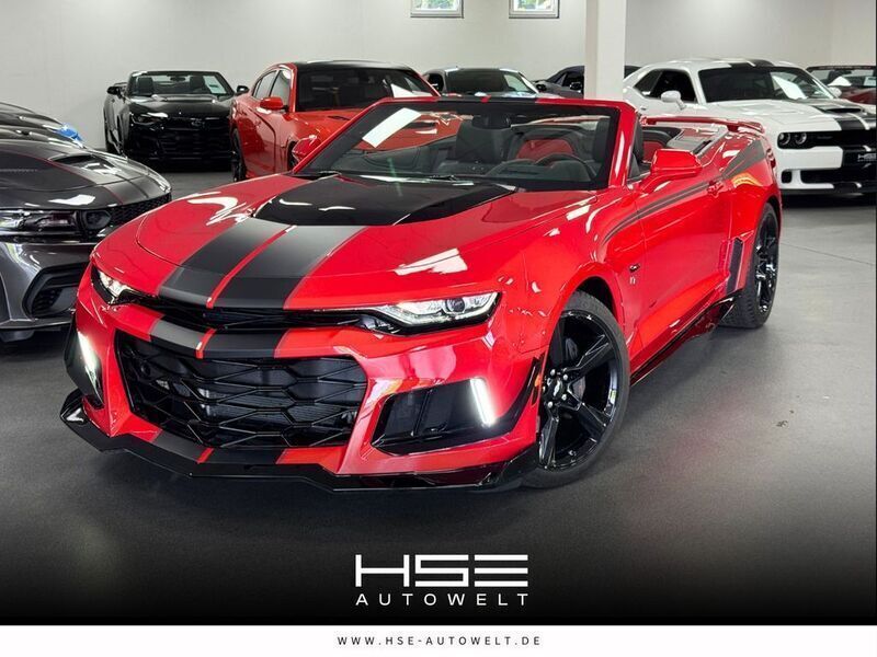 Rot Gebraucht 2017 Chevrolet Camaro SS Cabrio | 35.990 € (Fairer Preis) - Bild 1/3