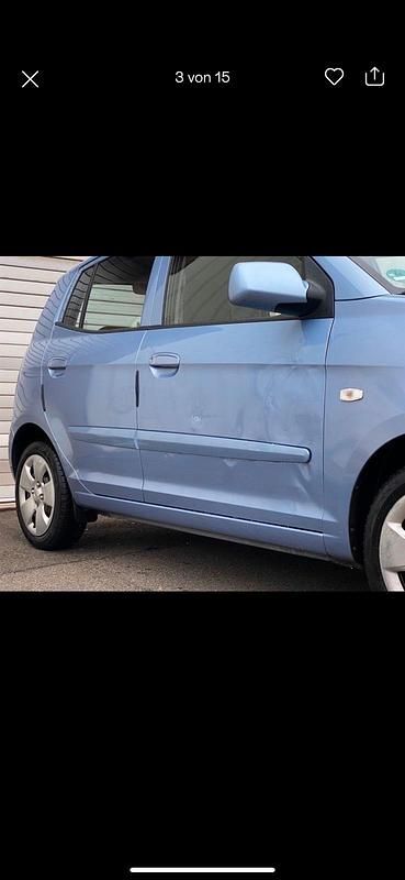 Gebraucht Kia Picanto 72 PS (52 kW) 2007 Blau Kleinwagen