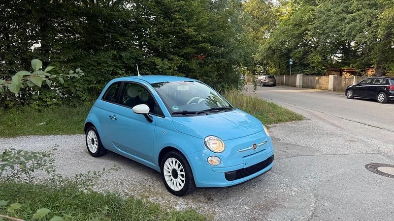 Blau Gebraucht 2015 Fiat 500 Kleinwagen | 6.490 € (Guter Preis) - Bild 1/4