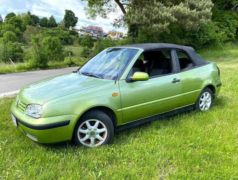 Grün Gebraucht 1999 VW Golf Cabriolet Cabrio | 2.100 € (Guter Preis) - Bild 1/4
