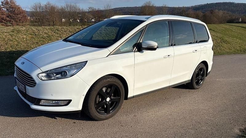 Gebraucht Ford Galaxy Titanium 179 PS (131 kW) 2018 Weiß Van / Kleinbus