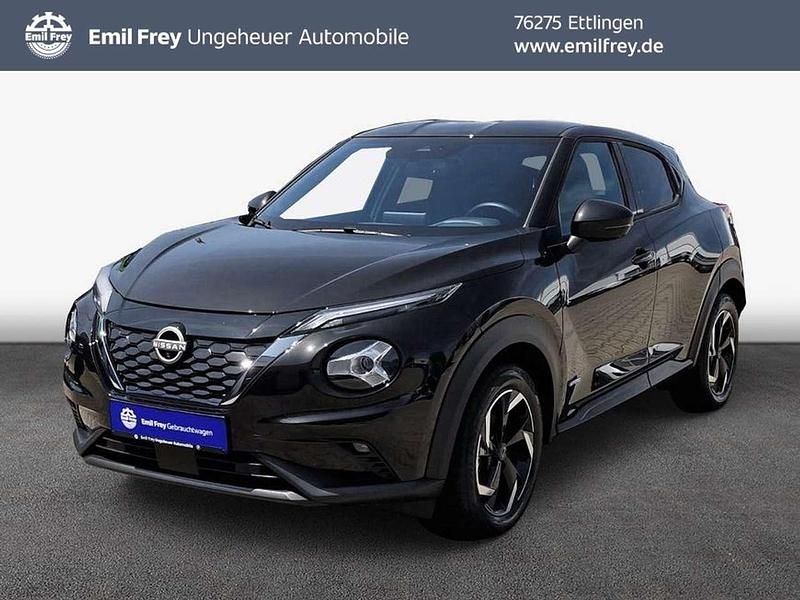 Black metallic Gebraucht 2024 Nissan Juke N-Connecta SUV | 20.990 € (Superpreis) - Bild 1/3