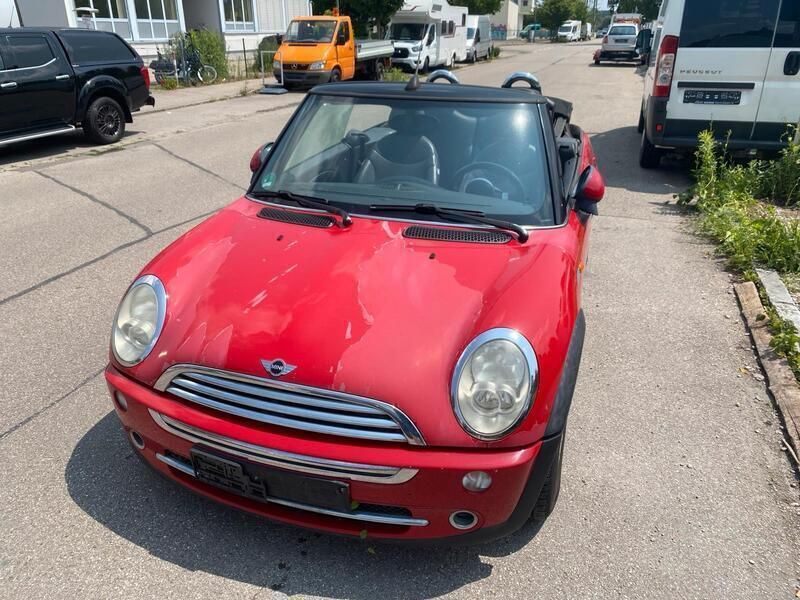 Rot Gebraucht 2005 Mini Cooper Cabriolet Cabrio | 1.999 € (Superpreis) - Bild 1/4