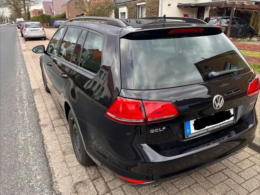 Gebraucht VW Golf VII Comfortline 150 PS (110 kW) 2017 Schwarz Kombi