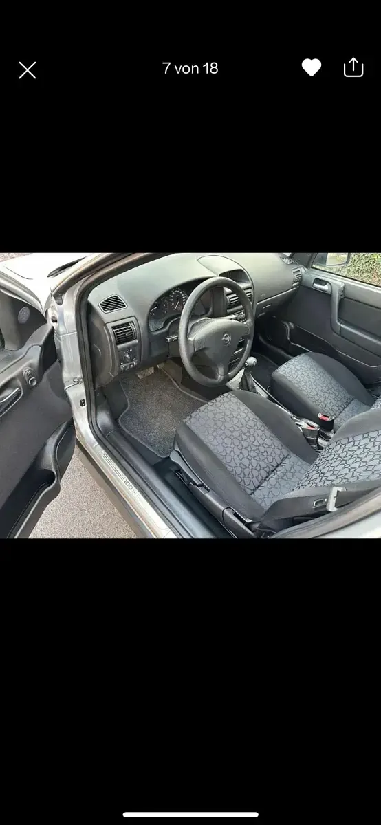 Gebraucht Opel Astra 1999 Grau Limousine