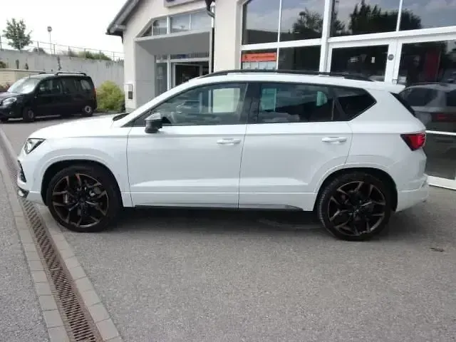Gebraucht Cupra Ateca VZ 300 PS (220 kW) 2021 Glacial/nevada weiss metallic SUV