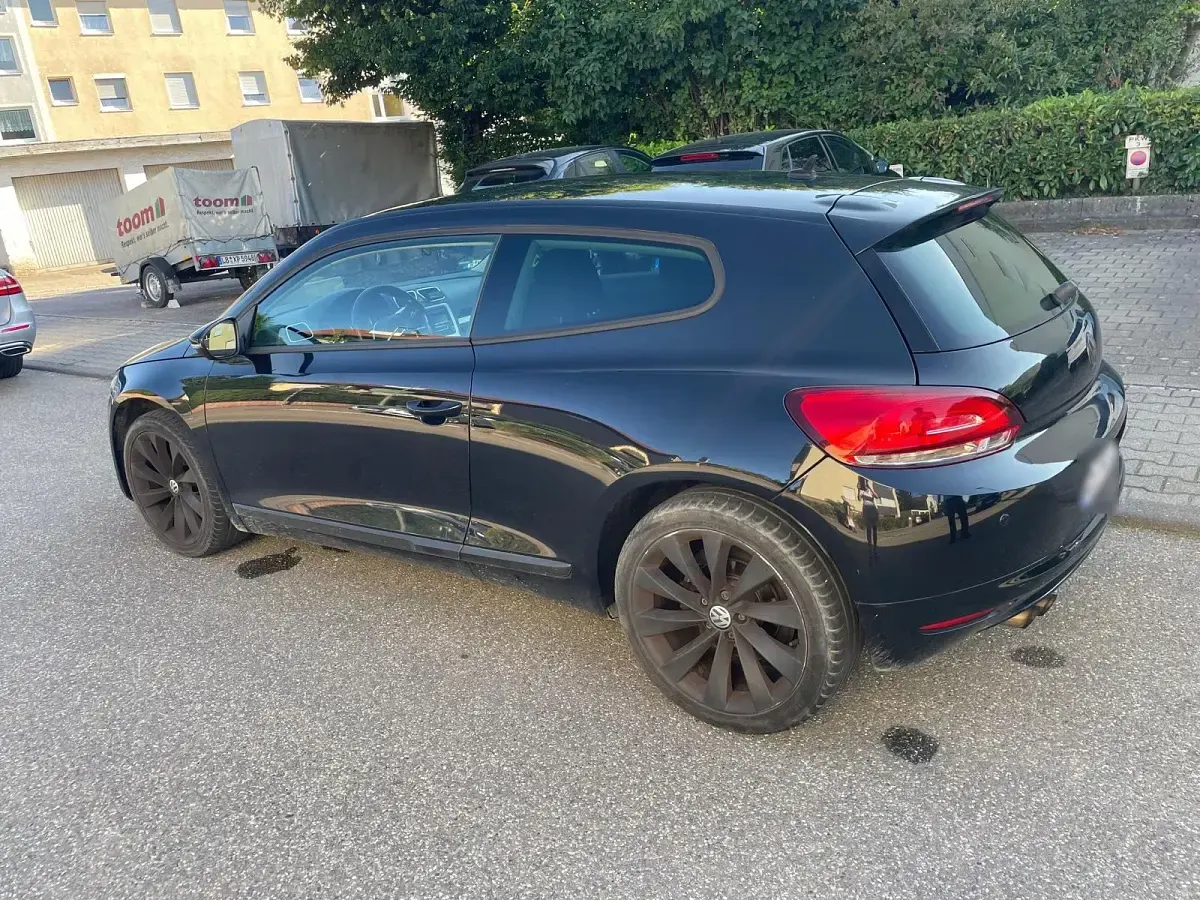Gebraucht VW Scirocco 122 PS (89 kW) 2009 Schwarz Coupé