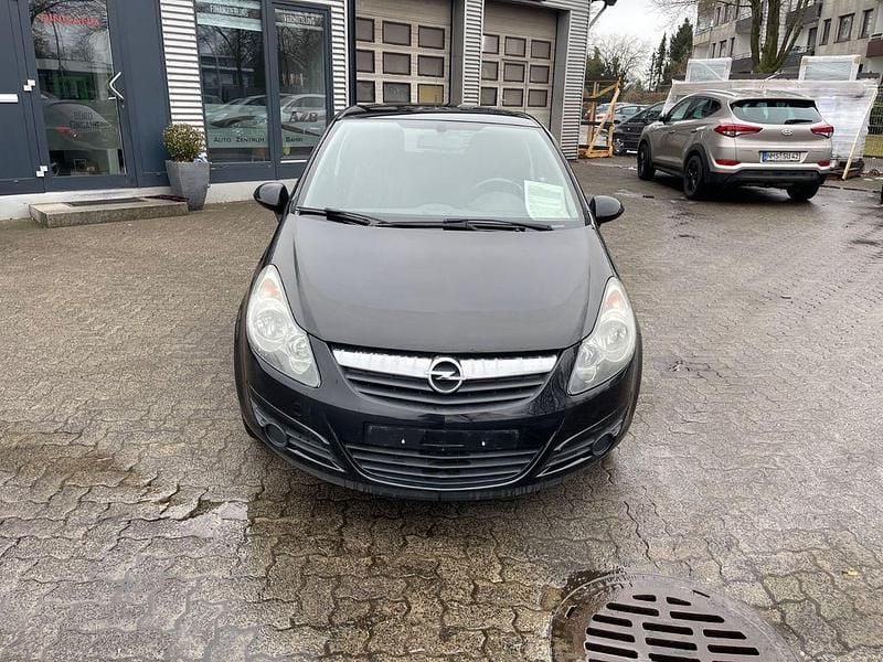 Gebraucht Opel Corsa Edition 69 PS (50 kW) 2010 Schwarz Kleinwagen