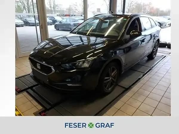 Gebraucht Seat Leon Style 116 PS (85 kW) 2022 Midnight schwarz metallic Kombi