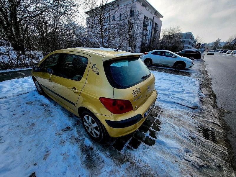 Gebraucht Peugeot 307 110 PS (80 kW) 2003 Gold Kleinwagen