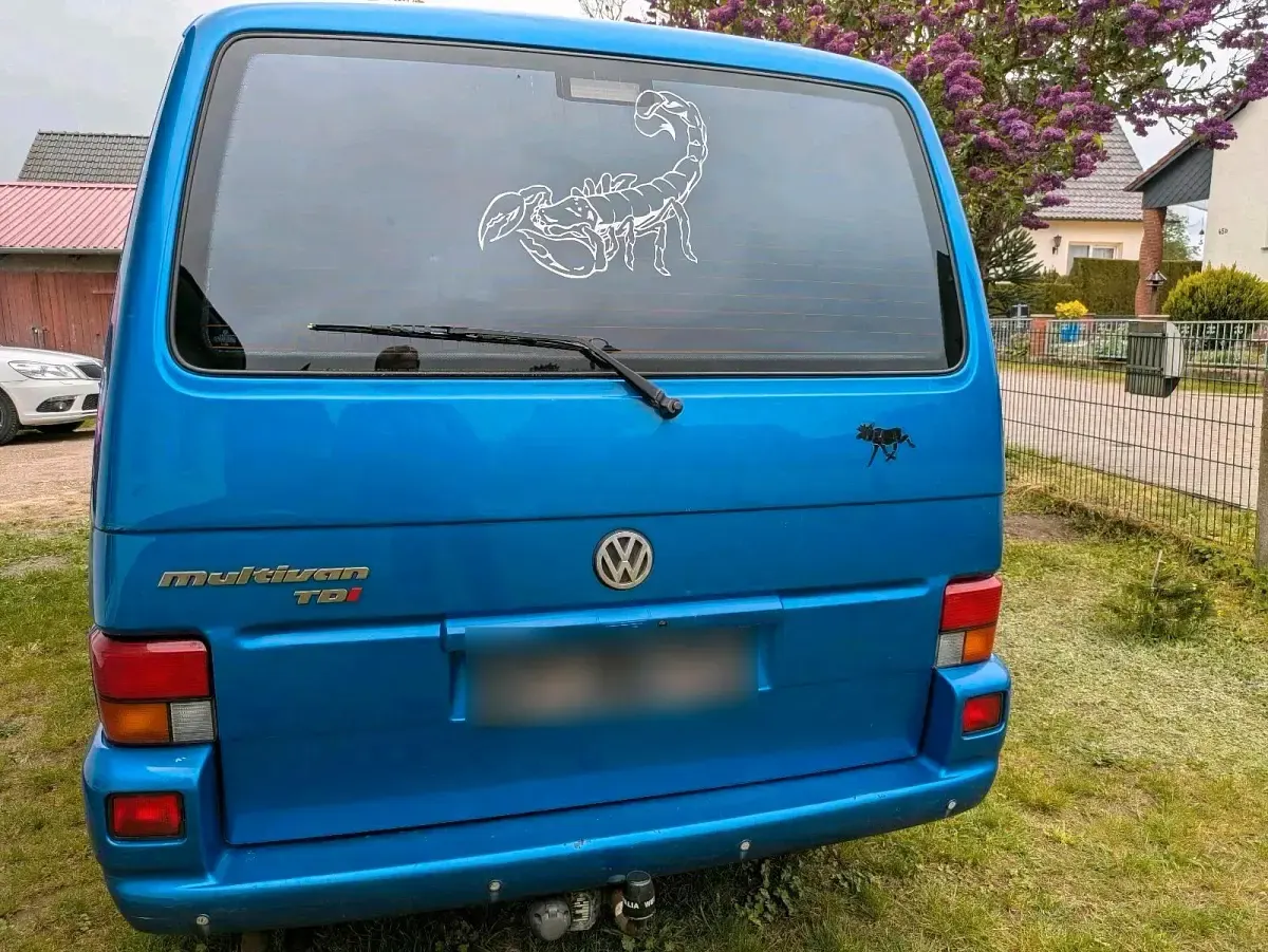 Usata VW T4 102 CV (75 kW) 2001 Blu Furgone