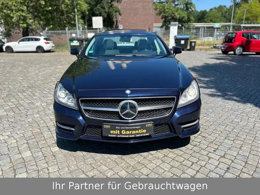 Gebraucht Mercedes CLS500 AMG line 408 PS (300 kW) 2012 Blau Coupé